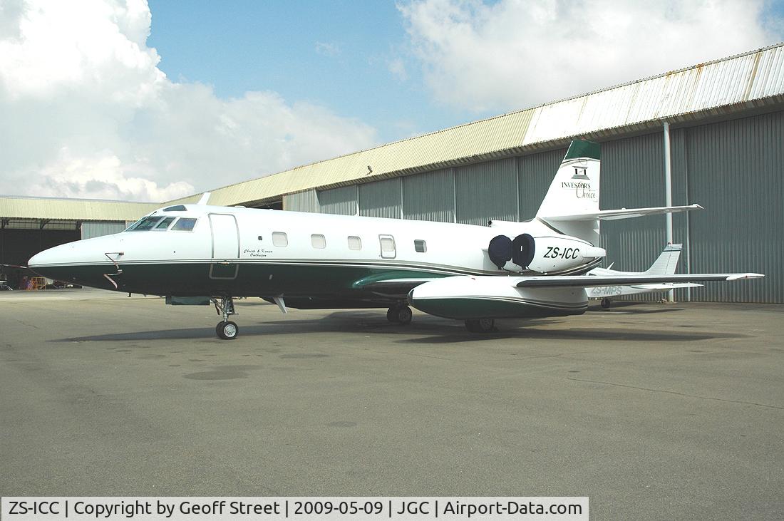 ZS-ICC, 1979 Lockheed L-1329-25 JetStar II C/N 5223, This aircraft is seen at Grand Central with it's new registration