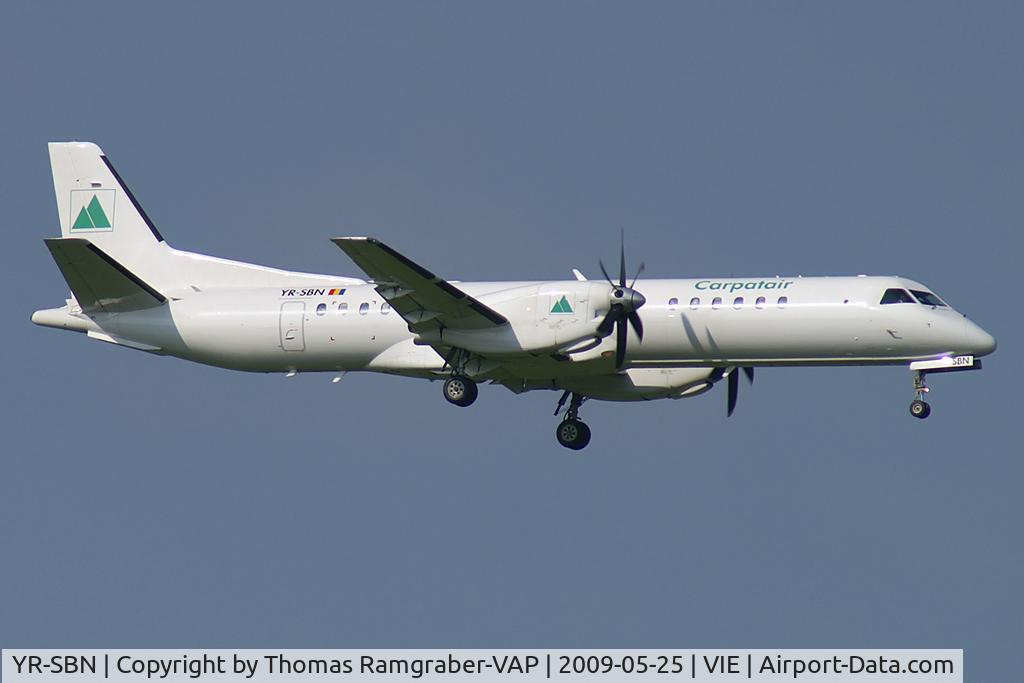 YR-SBN, 1997 Saab 2000 C/N 2000-044, Carpatair Saab 2000
