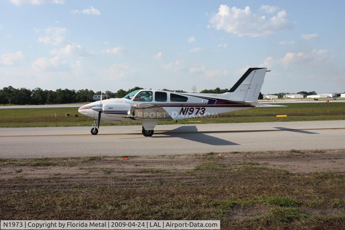 N1973, 1972 Beech E-55 Baron C/N TE-886, Beech E55