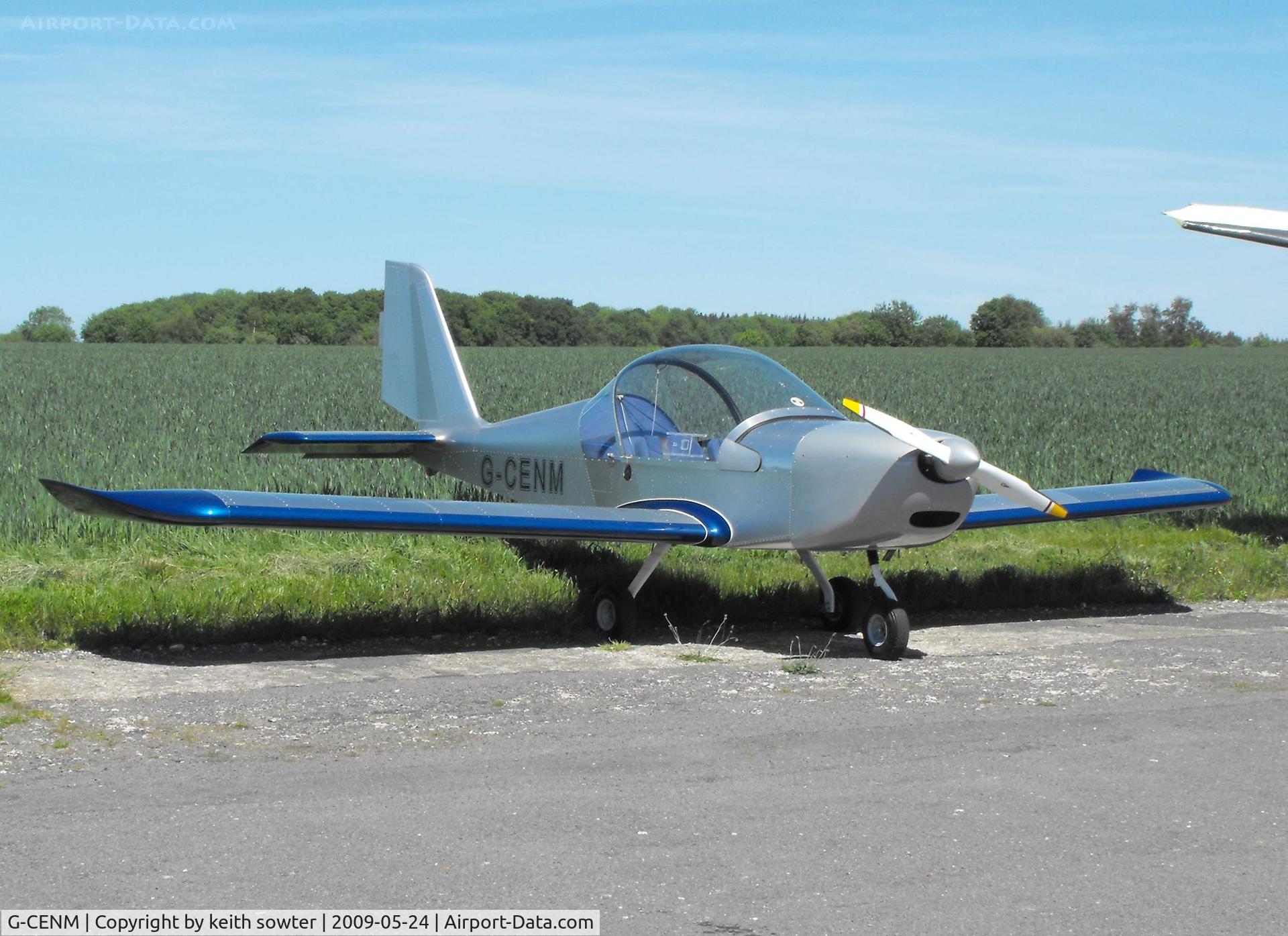 G-CENM, 2007 Aerotechnik EV-97 Eurostar C/N PFA 315-14247, Visiting aircraft at Little Snoring Fly-In