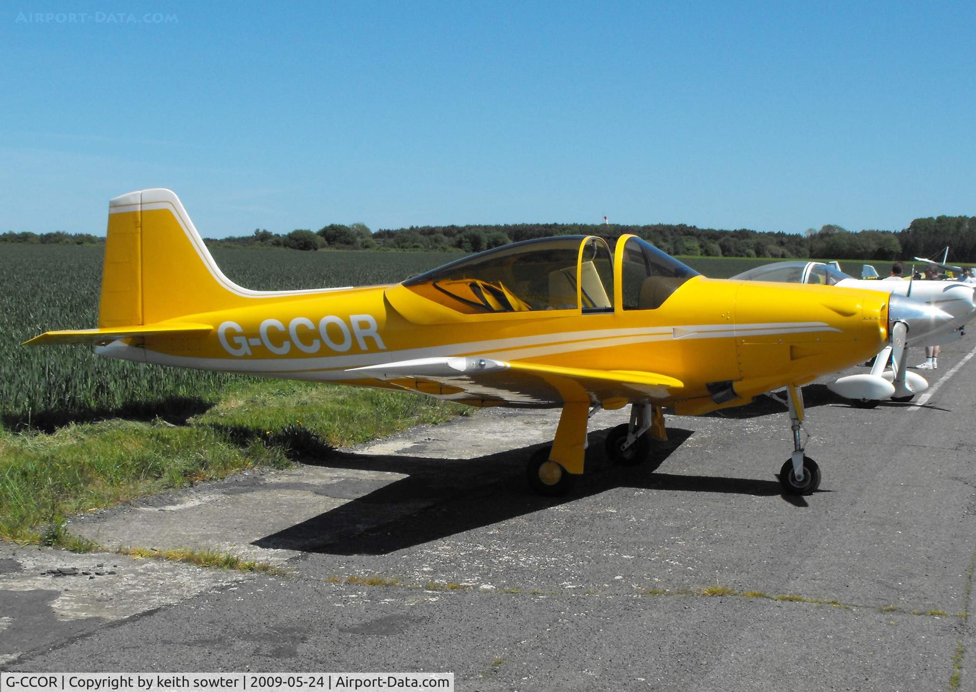 G-CCOR, 2005 Sequoia F8L Falco C/N PFA 100-10588, Visiting aircraft at Little Snoring Fly-In
