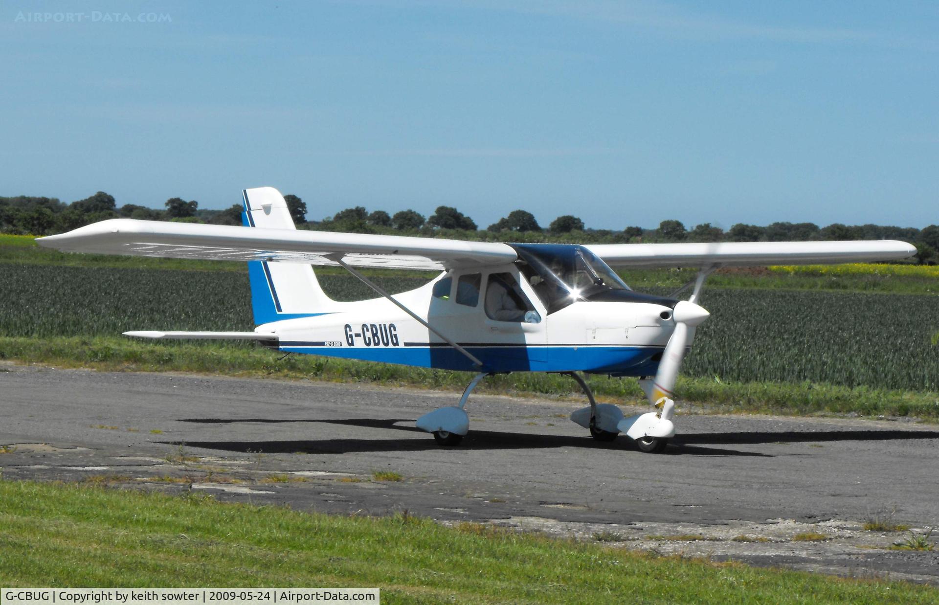 G-CBUG, 2002 Tecnam P-92EM Echo C/N PFA 318-13662, Visiting aircraft at Little Snoring Fly-In