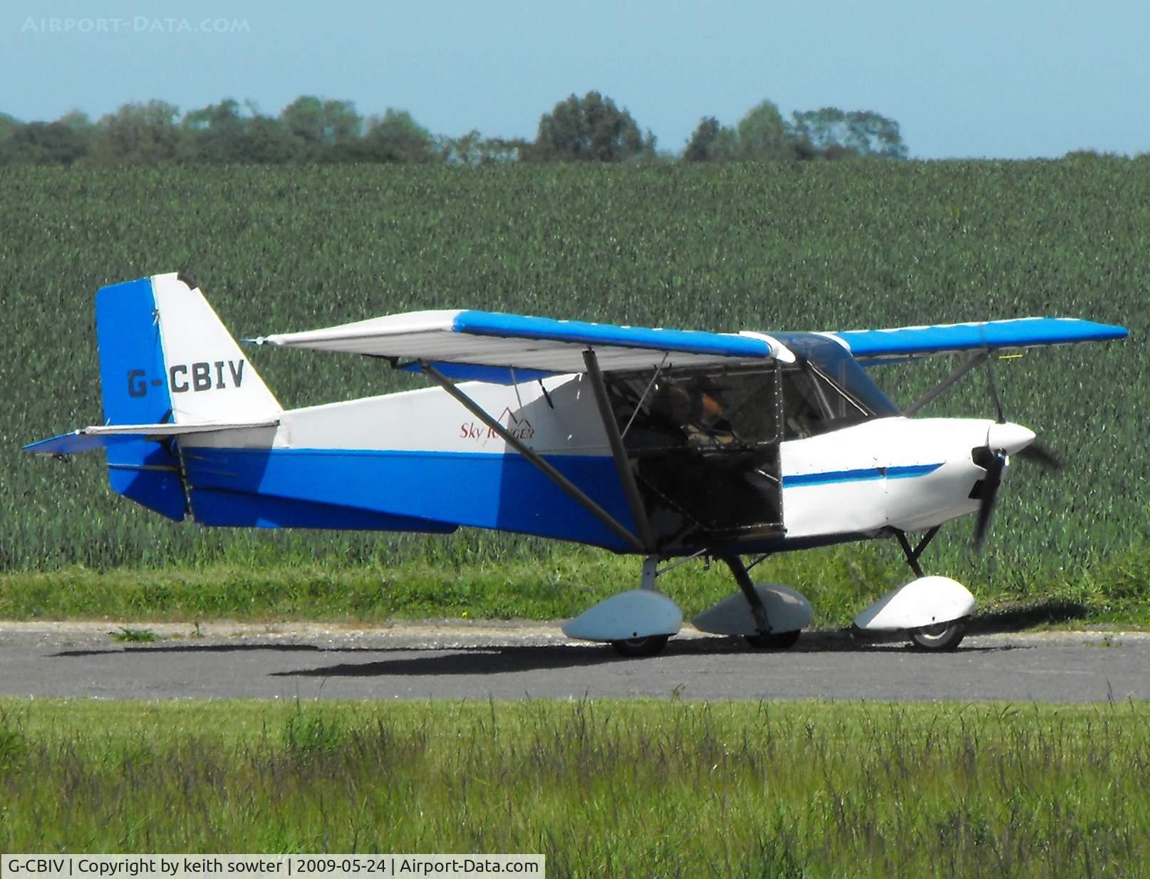 G-CBIV, 2002 Skyranger 912(1) C/N BMAA/HB/201, Visiting aircraft at Little Snoring Fly-In
