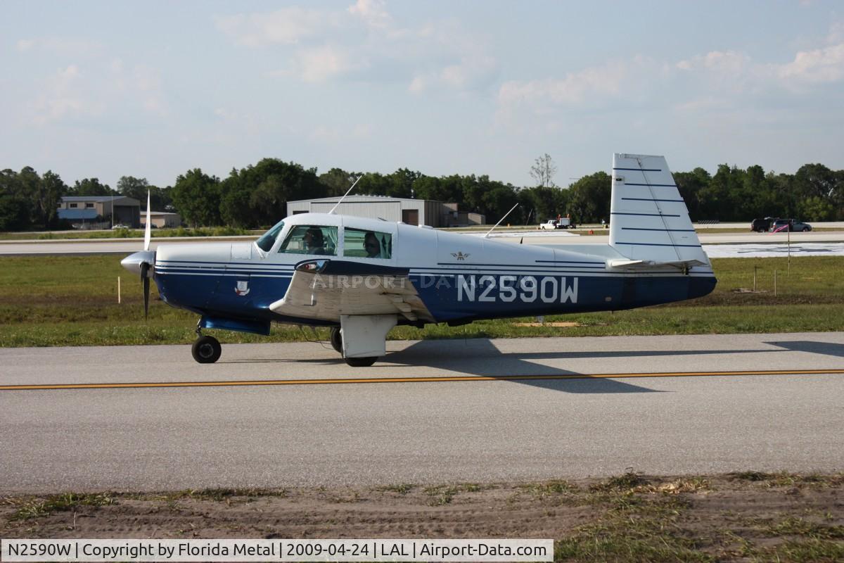 N2590W, 1965 Mooney M20E C/N 943, Mooney M20E