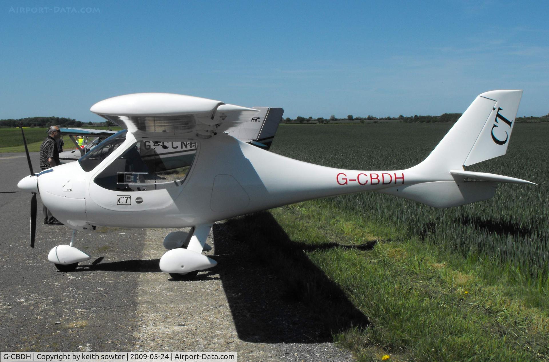 G-CBDH, 2001 Flight Design CT2K C/N 7849, Visiting aircraft at Little Snoring Fly-In