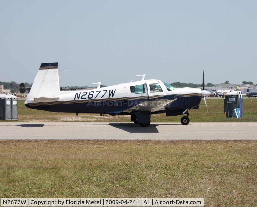 N2677W, 1966 Mooney M20C Ranger C/N 3318, Mooney M20C