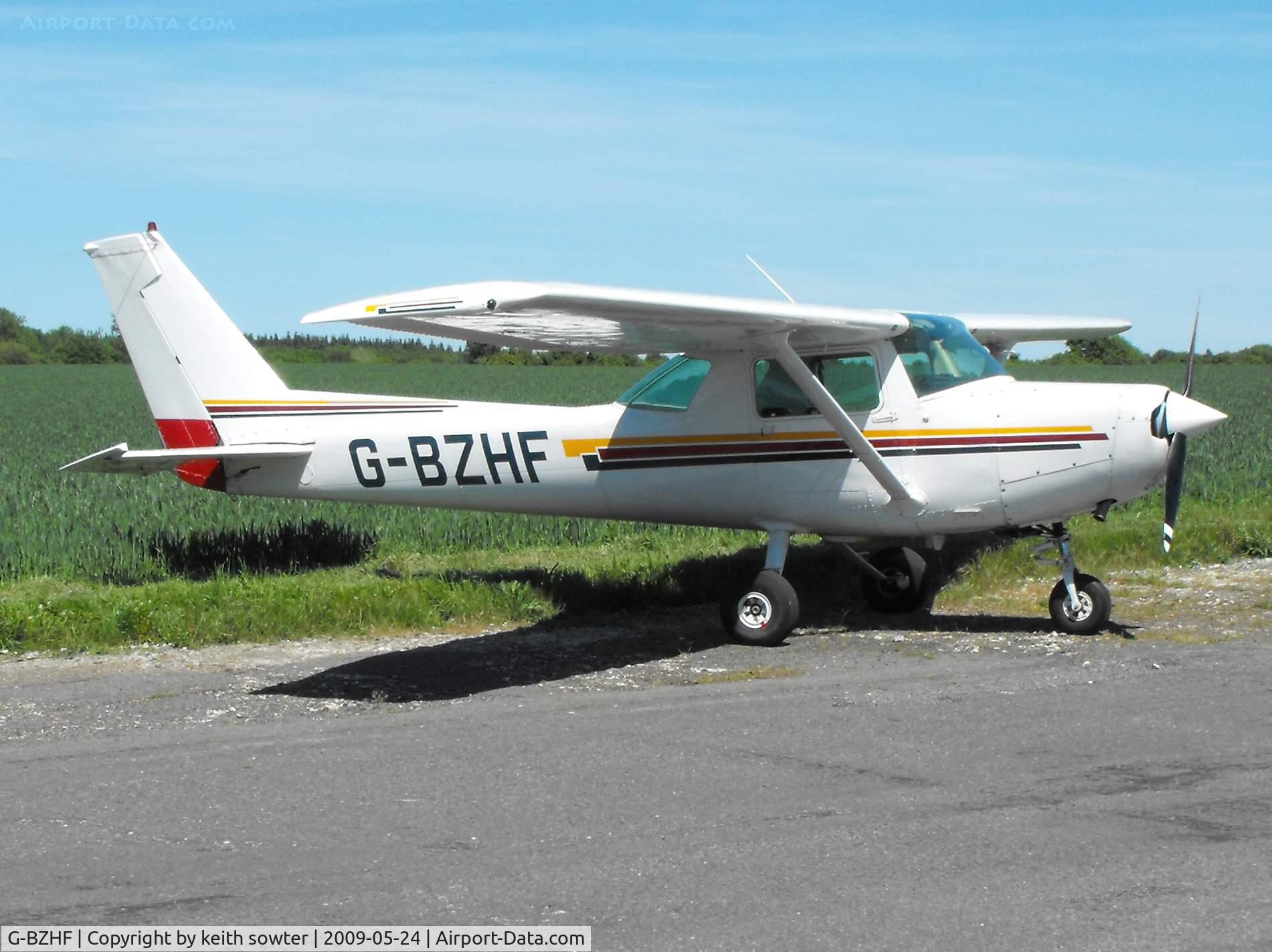 G-BZHF, 1979 Cessna 152 C/N 152-83986, Visiting aircraft at Little Snoring Fly-In