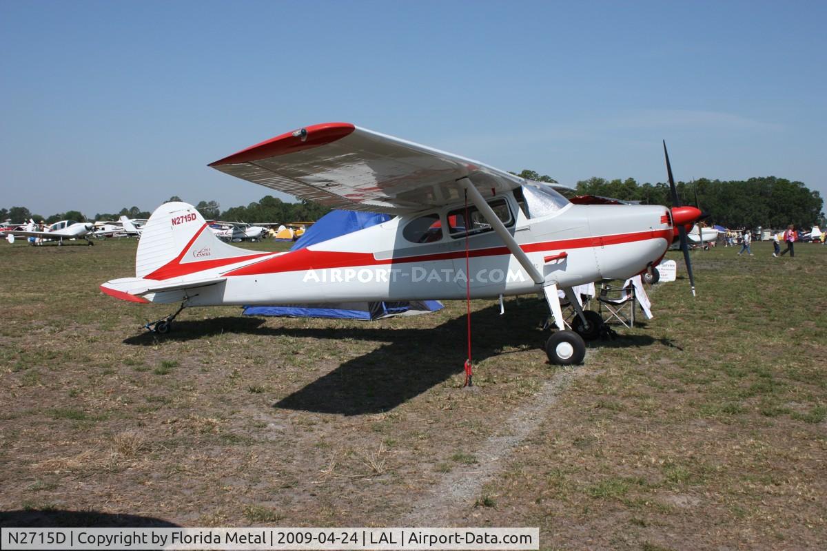 N2715D, 1952 Cessna 170B C/N 25257, Cessna 170B