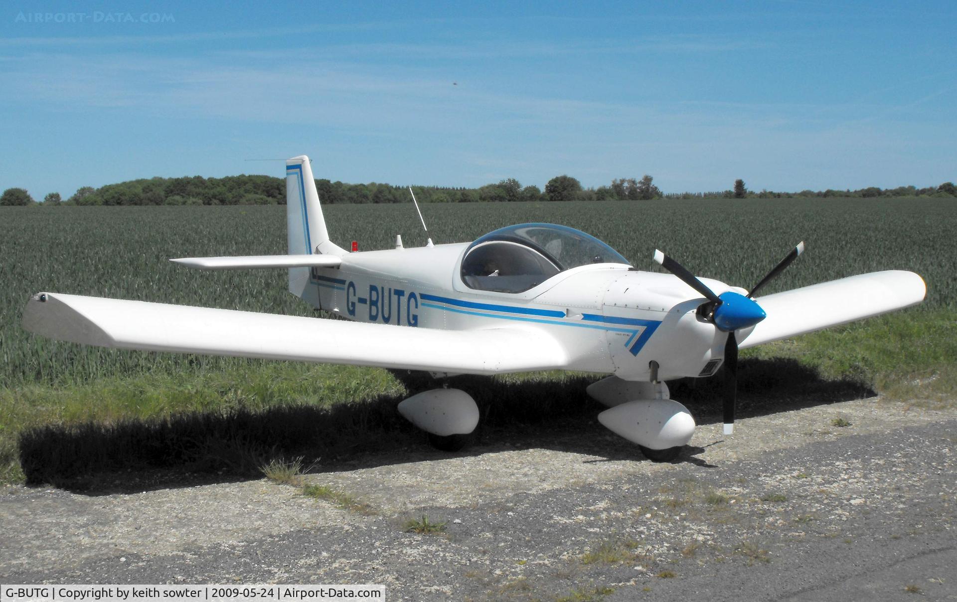 G-BUTG, 1993 Zenair CH-601 HD Zodiac C/N PFA 162-12225, Visiting aircraft at Little Snoring Fly-In
