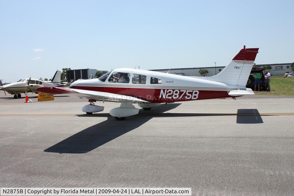 N2875B, 1979 Piper PA-28-161 C/N 28-7916499, Piper PA-28-161