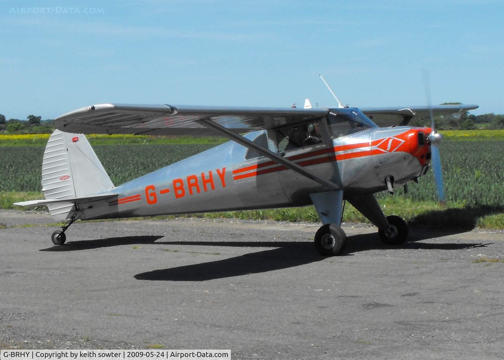 G-BRHY, 1947 Luscombe 8E Silvaire C/N 5138, Visiting aircraft at Little Snoring Fly-In