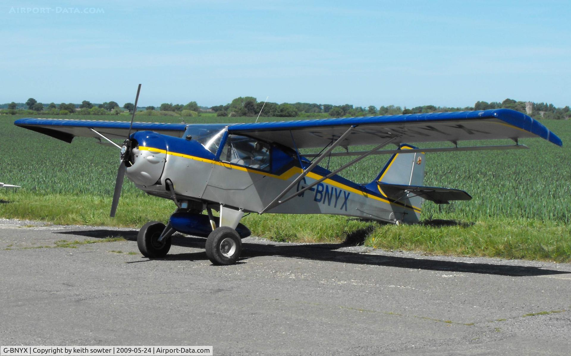 G-BNYX, 1990 Denney Kitfox C/N PFA 172-11285, Visiting aircraft at Little Snoring Fly-In