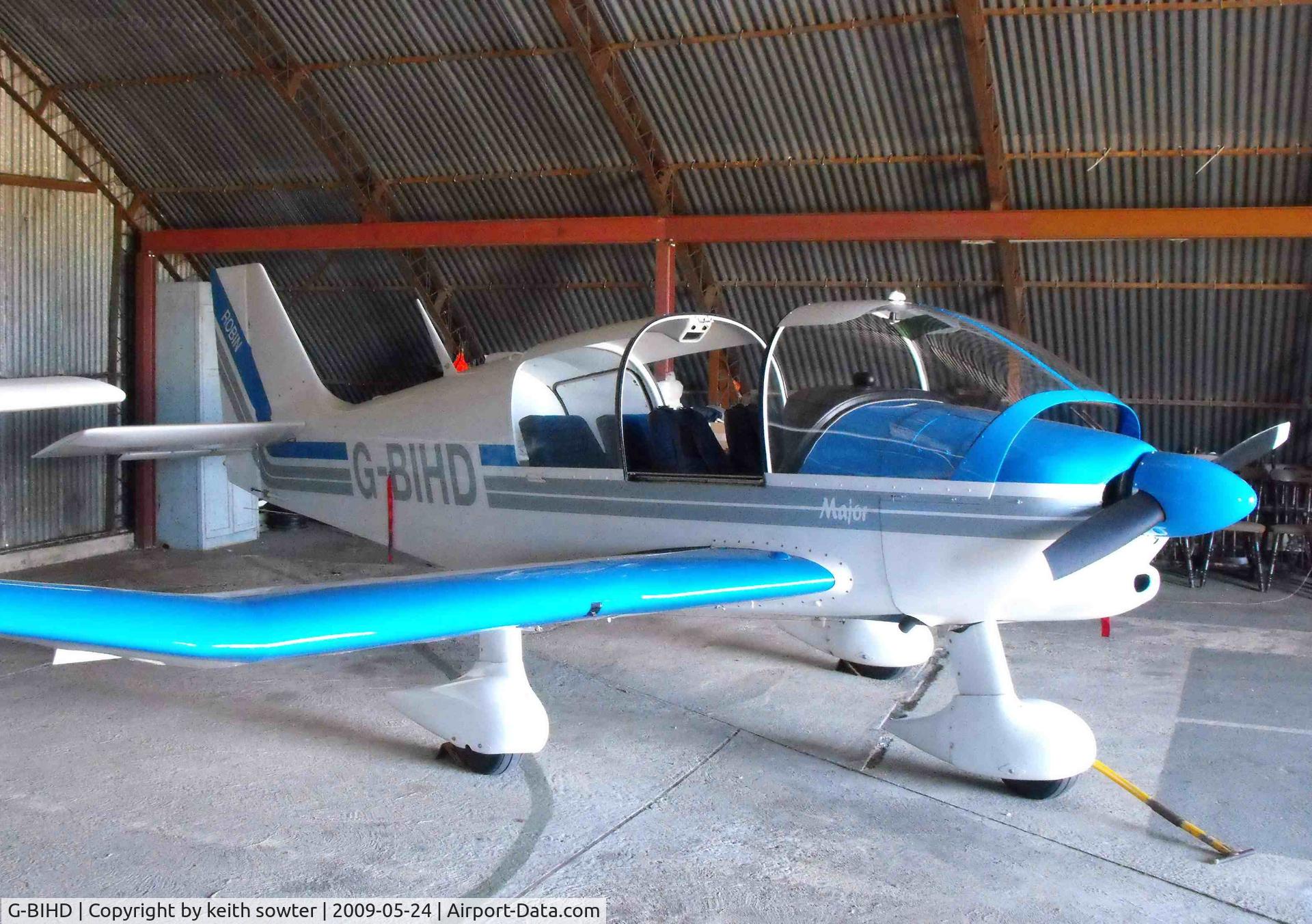 G-BIHD, 1980 Robin DR-400-160 Chevalier C/N 1510, Visiting aircraft at Little Snoring Fly-In