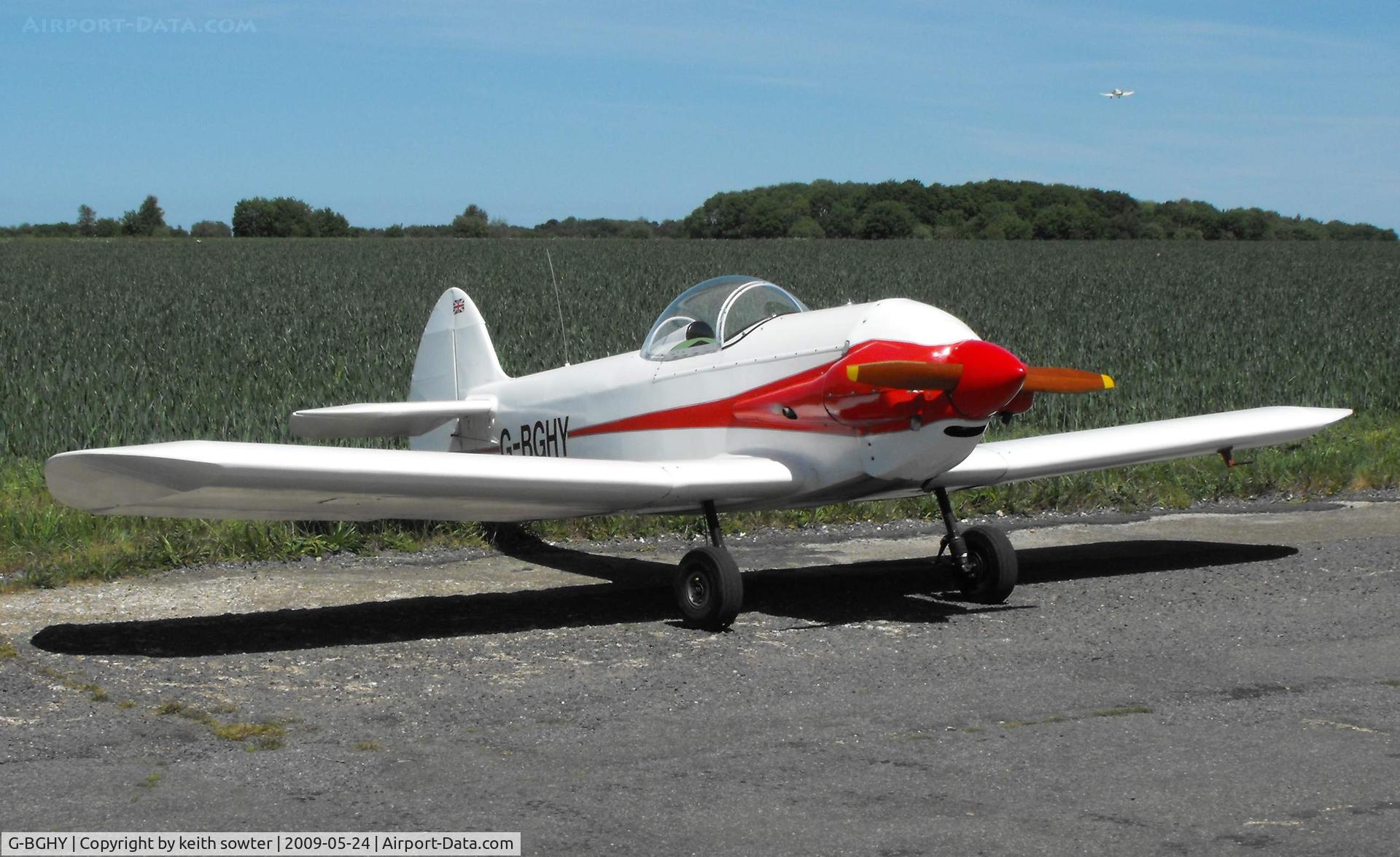 G-BGHY, 1986 Taylor Monoplane C/N PFA 1455, Visiting aircraft at Little Snoring Fly-In