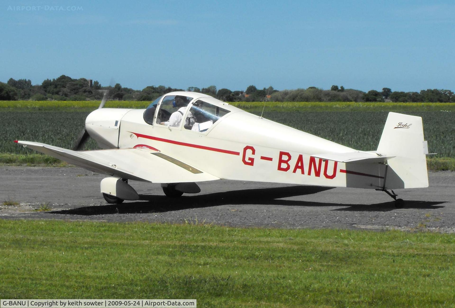 G-BANU, 1963 Wassmer (Jodel) D-120 Paris-Nice C/N 247, Visiting aircraft at Little Snoring Fly-In