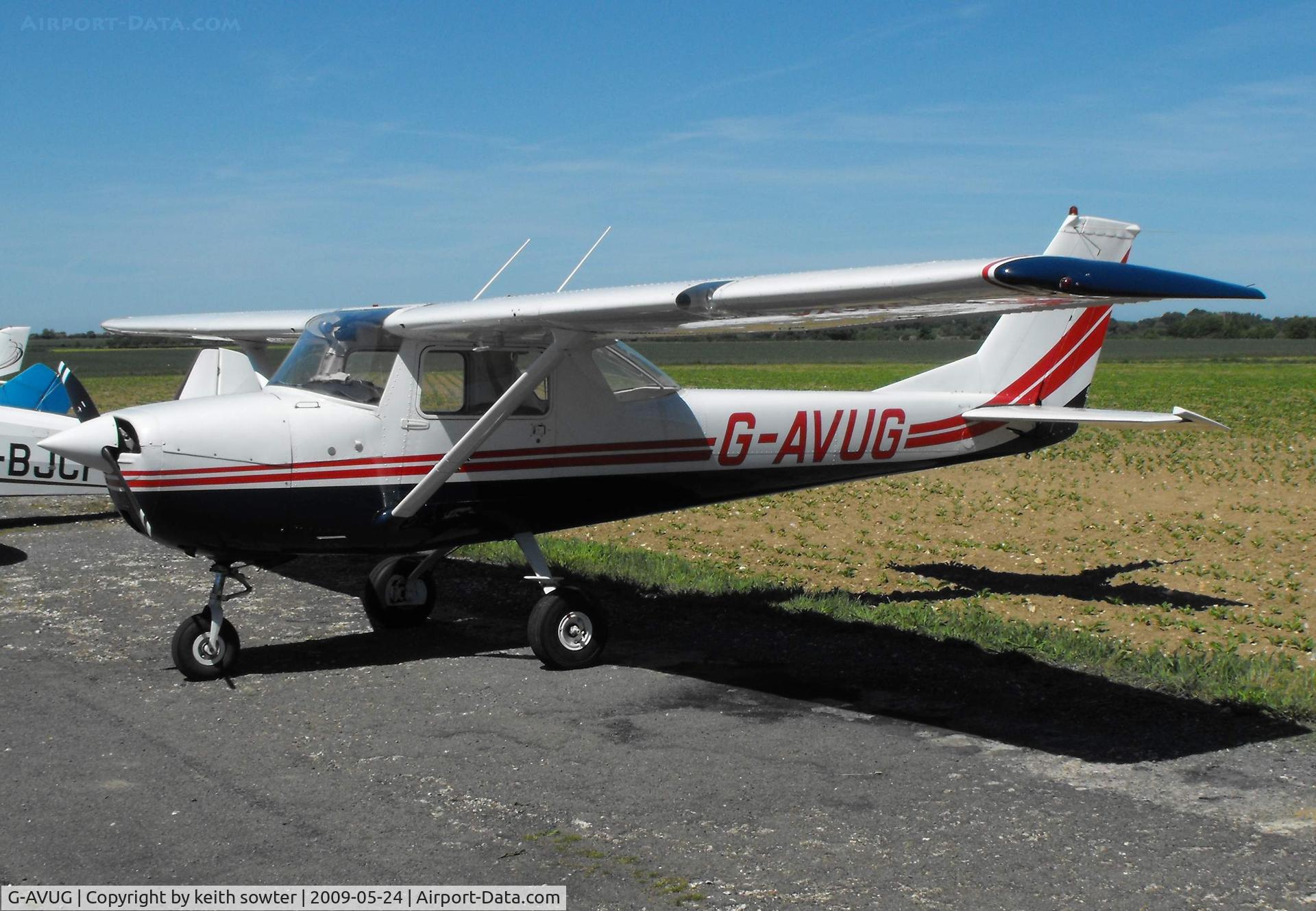 G-AVUG, 1967 Reims F150H C/N 0234, Visiting aircraft at Little Snoring Fly-In