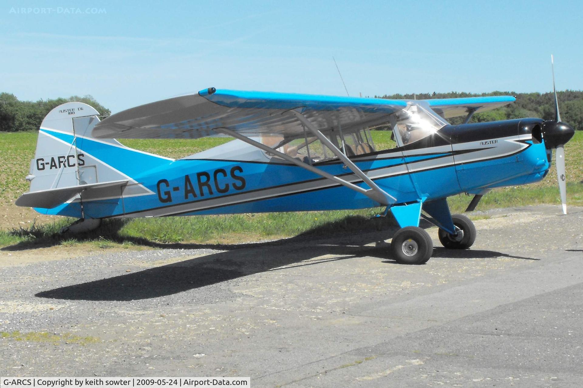 G-ARCS, 1960 Auster D6-180 C/N 3703, Visiting aircraft at Little Snoring Fly-In