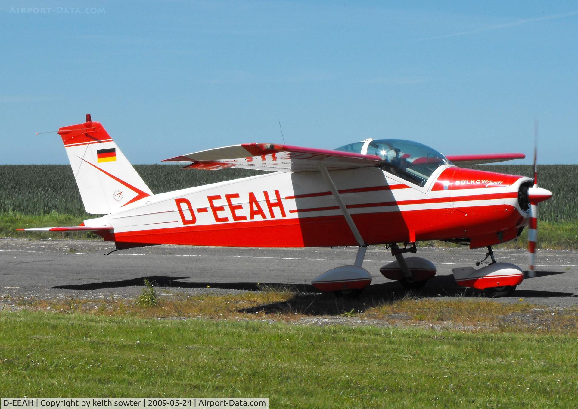 D-EEAH, 1967 Bolkow Bo-208C Junior C/N 658, Visiting aircraft at Little Snoring Fly-In