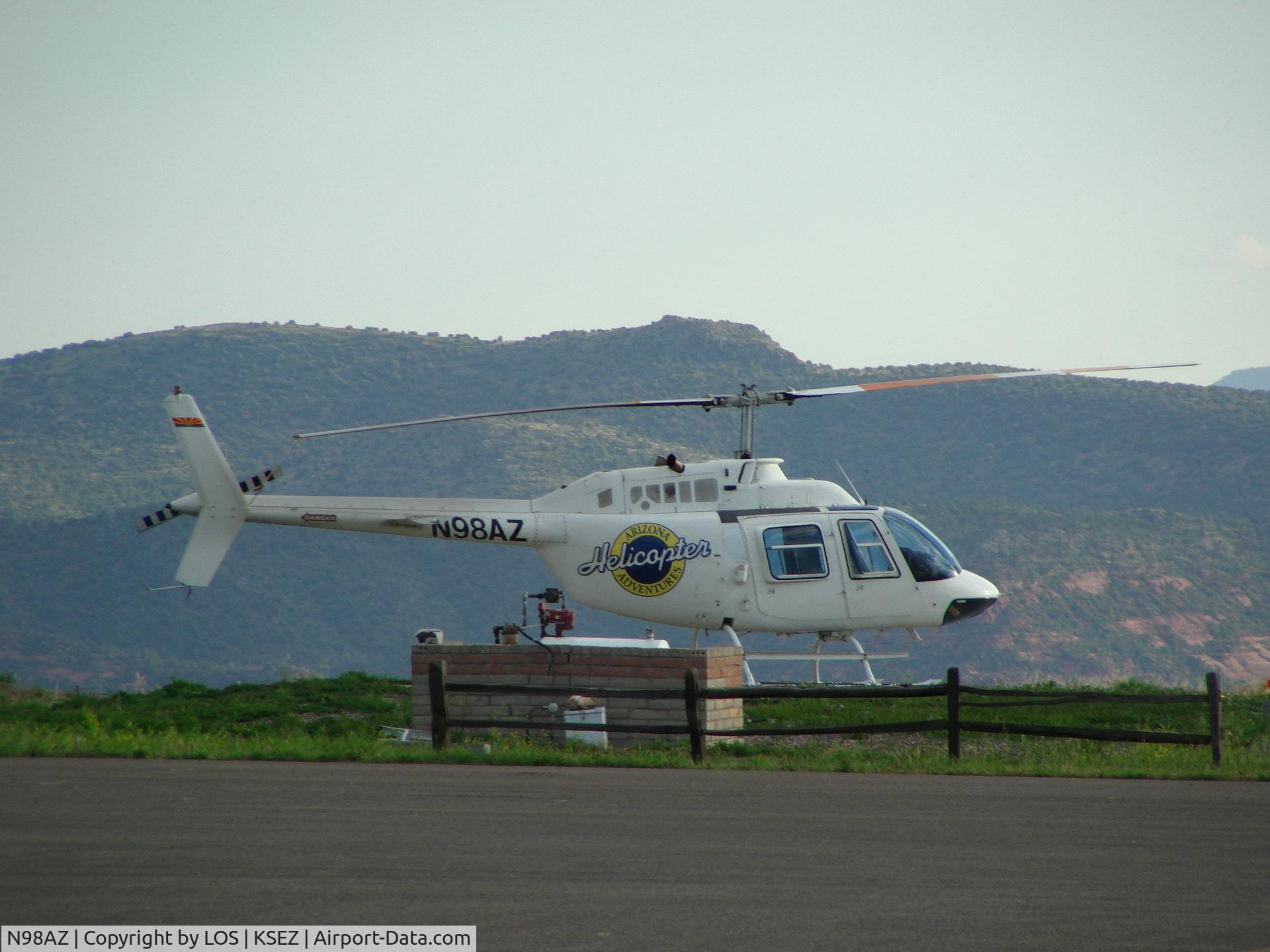 N98AZ, 1977 Bell 206B C/N 2296, Ready for action