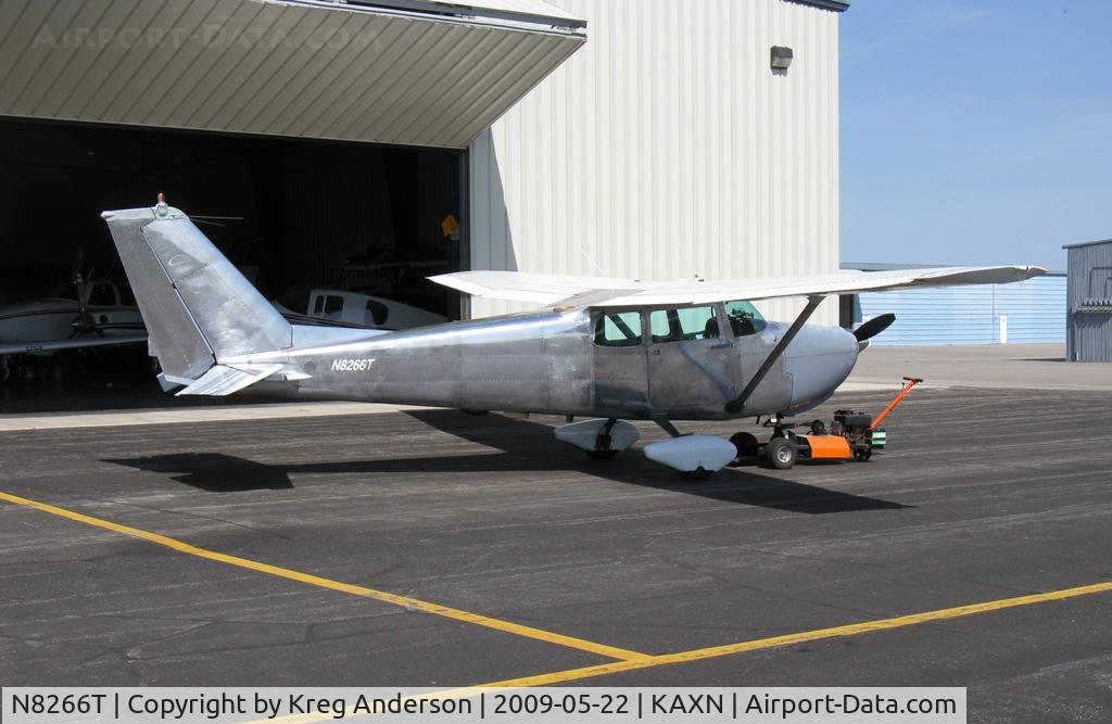 N8266T, 1961 Cessna 175B Skylark C/N 17556966, 1961 Cessna 175B being worked on at Weber's Aero Repair.