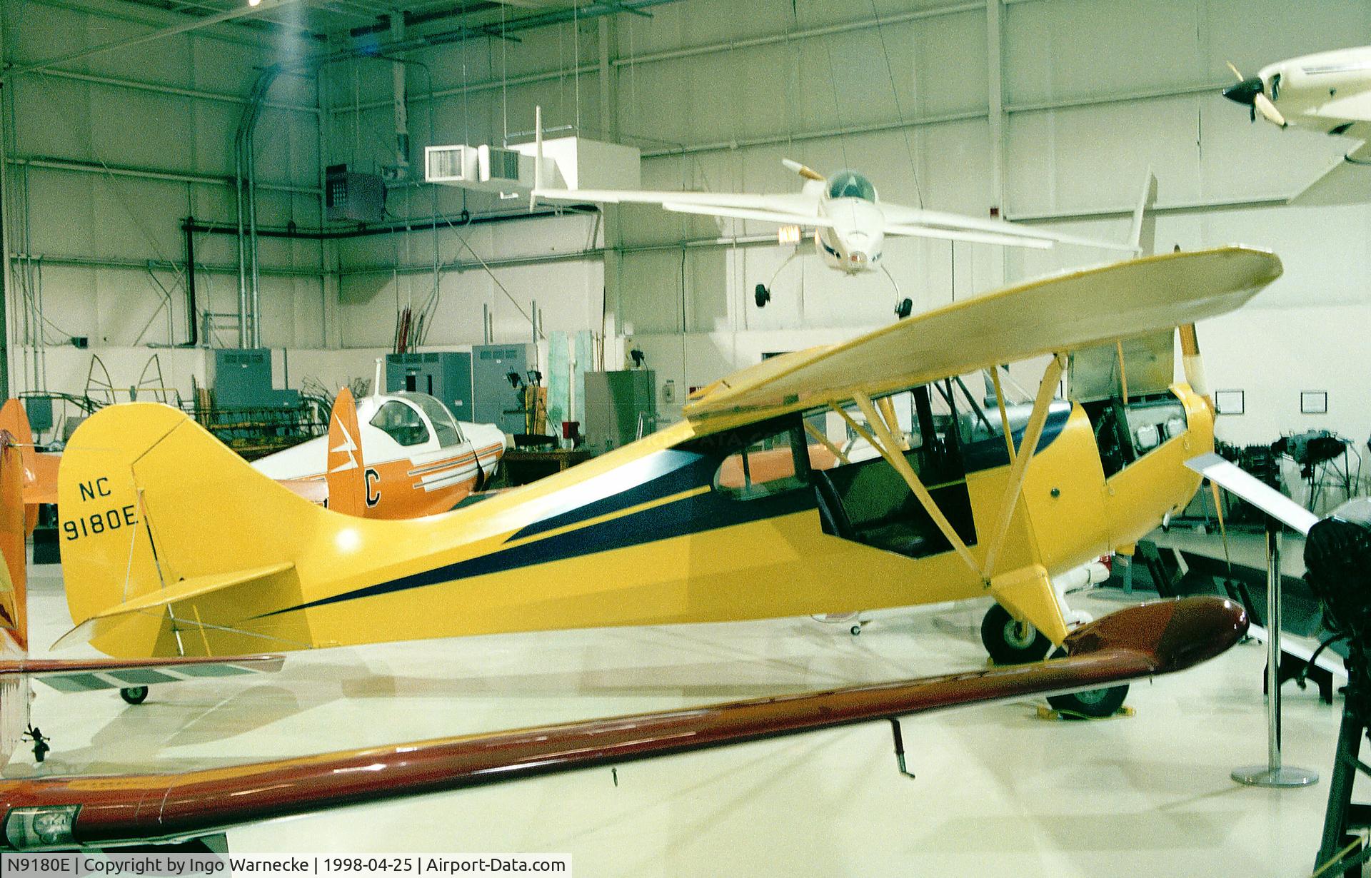 N9180E, 1946 Aeronca 11AC Chief C/N 11AC-813, Aeronca 11AC Chief at the Southern Mus. of Flight, Birmingham AL