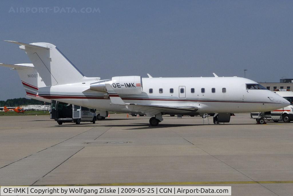 OE-IMK, Canadair Challenger 604 (CL-600-2B16) C/N 5664, visitor