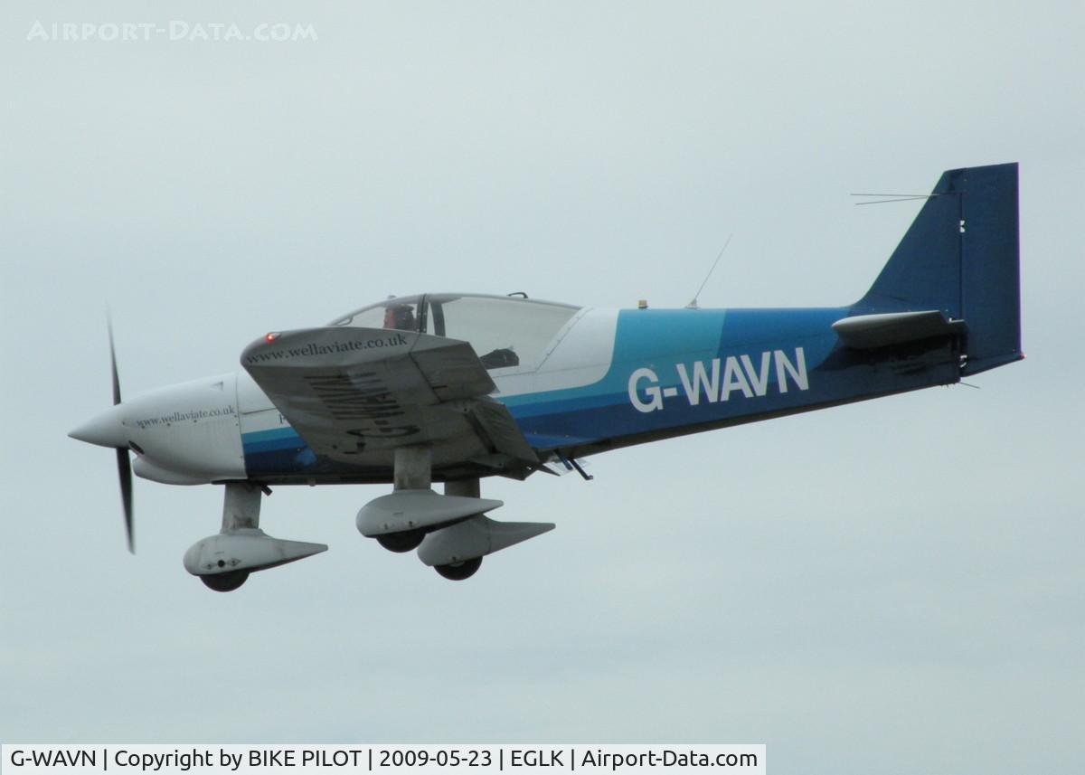 G-WAVN, 2000 Robin HR-200-120B C/N 344, RETURNING FROM A TRAINING FLIGHT