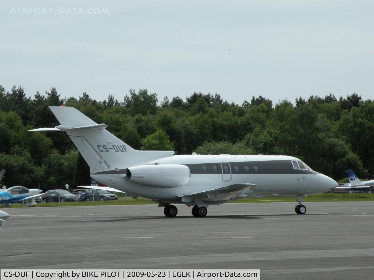 CS-DUF, 2008 Hawker Beechcraft 750 C/N HB-19, PARKING SLOT 4 TERMINAL APRON