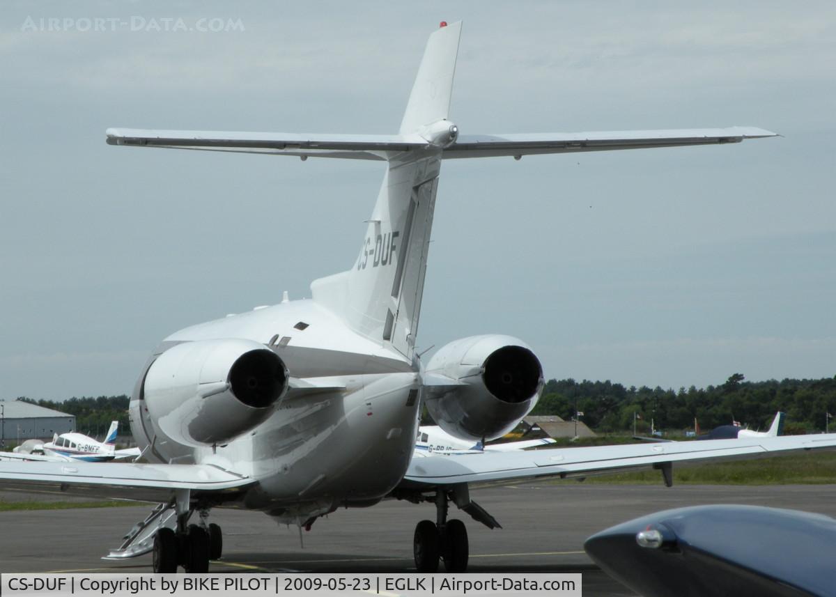 CS-DUF, 2008 Hawker Beechcraft 750 C/N HB-19, 2× Honeywell TFE731-5BR turbofans