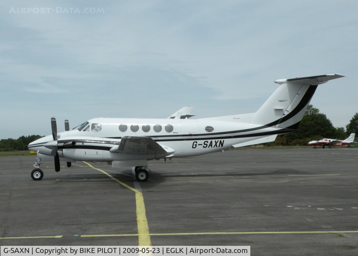 G-SAXN, 1975 Beech 200 Super King Air C/N BB-108, SMART LOOKING KING AIR