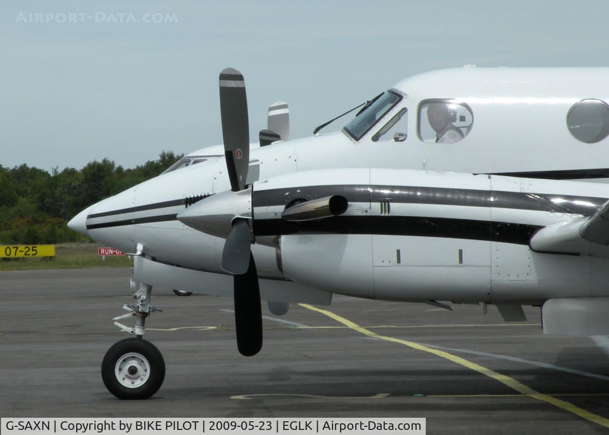 G-SAXN, 1975 Beech 200 Super King Air C/N BB-108, PRATT & WHITNEY CANADA PT6A-41