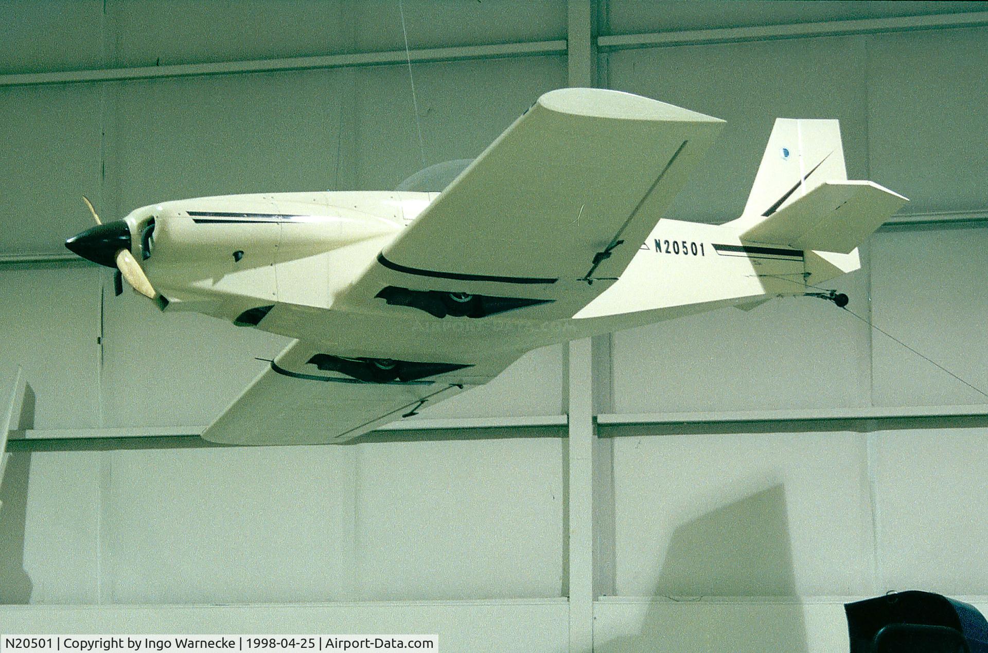 N20501, 1983 Rand Robinson KR-1 C/N 2667, Rand-Robinson (Hill) KR-1 at the Southern Mus. of Flight, Birmingham AL