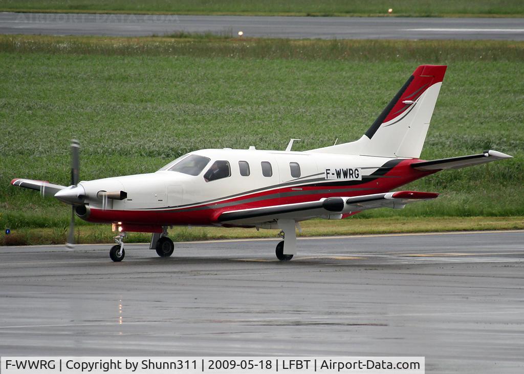 F-WWRG, Socata TBM-700 C/N Not found F-WWRG, Taxiing to Socata-Daher firm after test flight