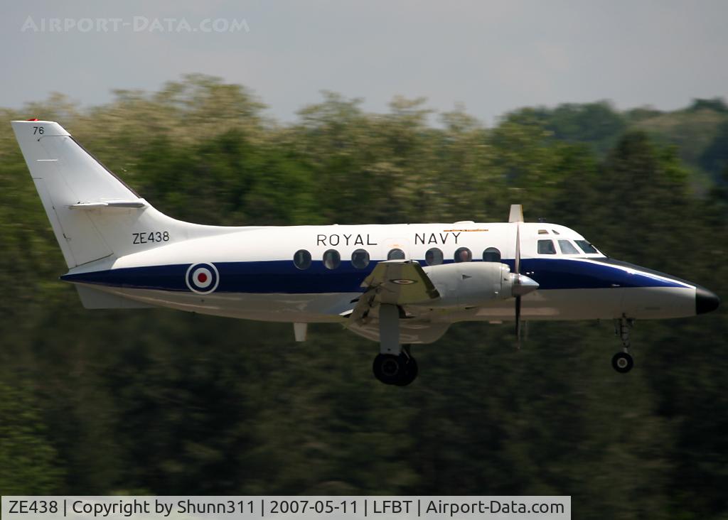 ZE438, 1986 British Aerospace BAe-3100 Jetstream T3 C/N 647, Landing rwy 20