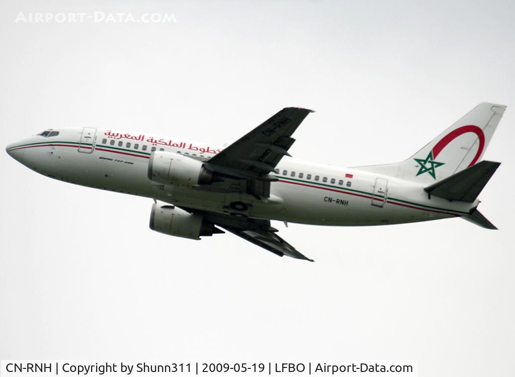 CN-RNH, 1997 Boeing 737-5B6 C/N 27680/2855, Take off rwy 32R