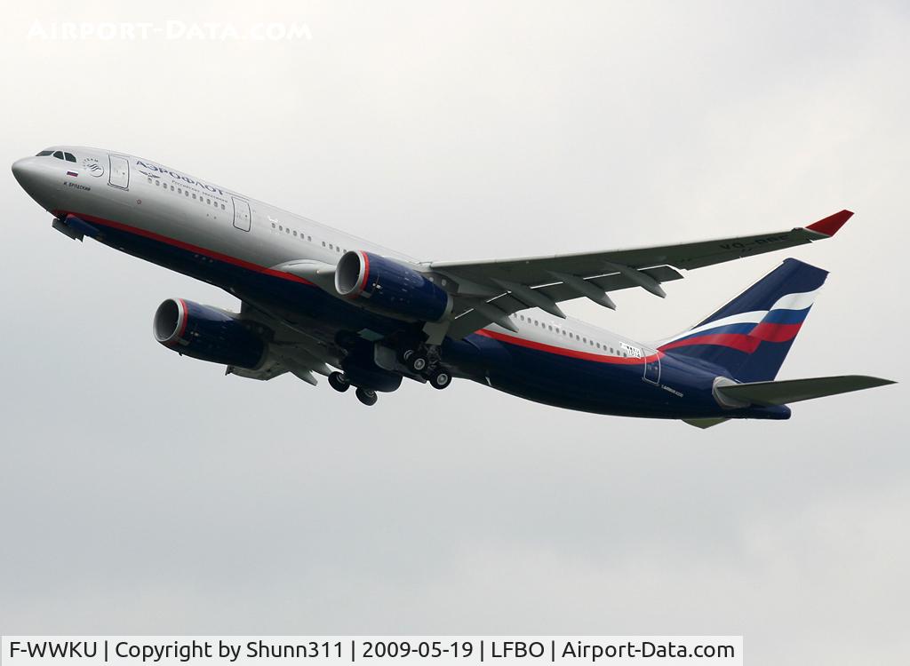 F-WWKU, 2009 Airbus A330-243 C/N 1014, C/n 1014 - To be VQ-BBE