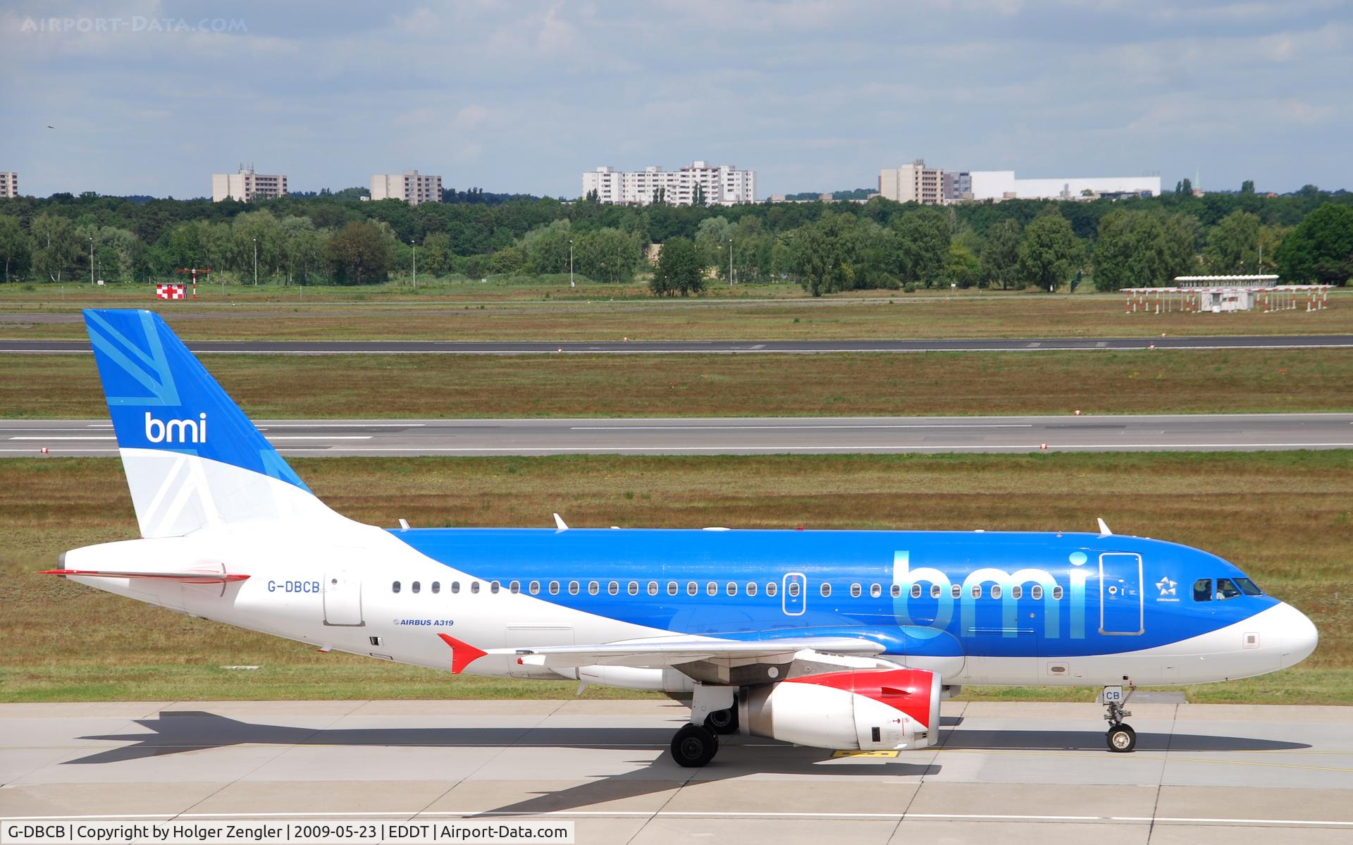 G-DBCB, 2004 Airbus A319-131 C/N 2188, From London appears this 
