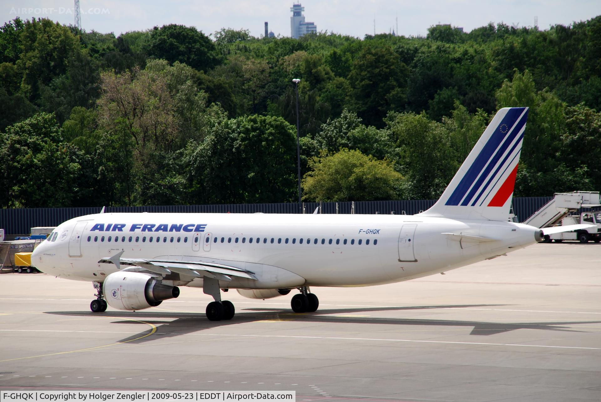F-GHQK, 1991 Airbus A320-211 C/N 0236, This Airbus of Air France is ready for take off to Paris