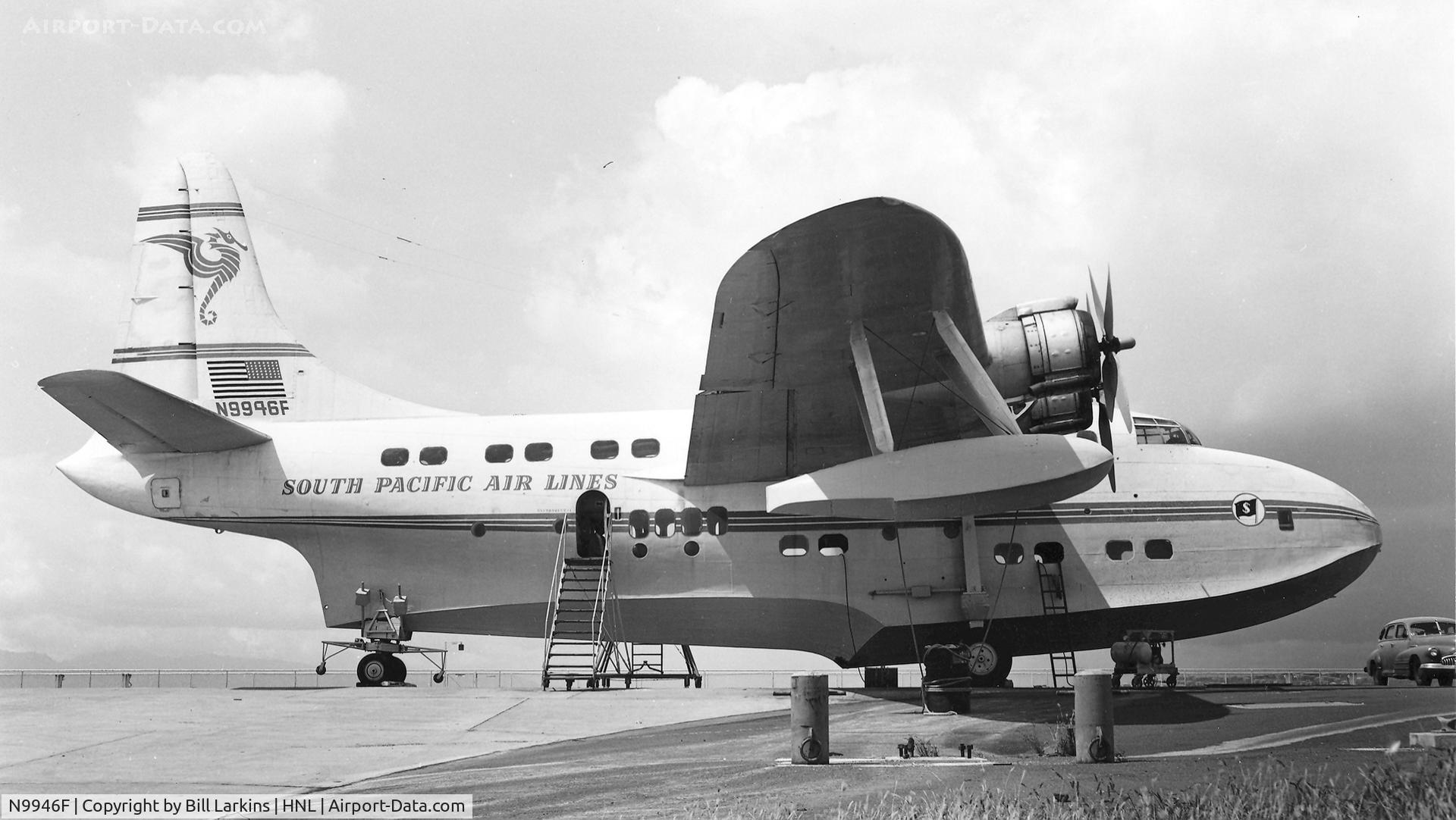 N9946F, 1950 Short S-45 Solent 3 C/N S1295, South Pacific Airlines division of Dollar Steamship Lines 1955
