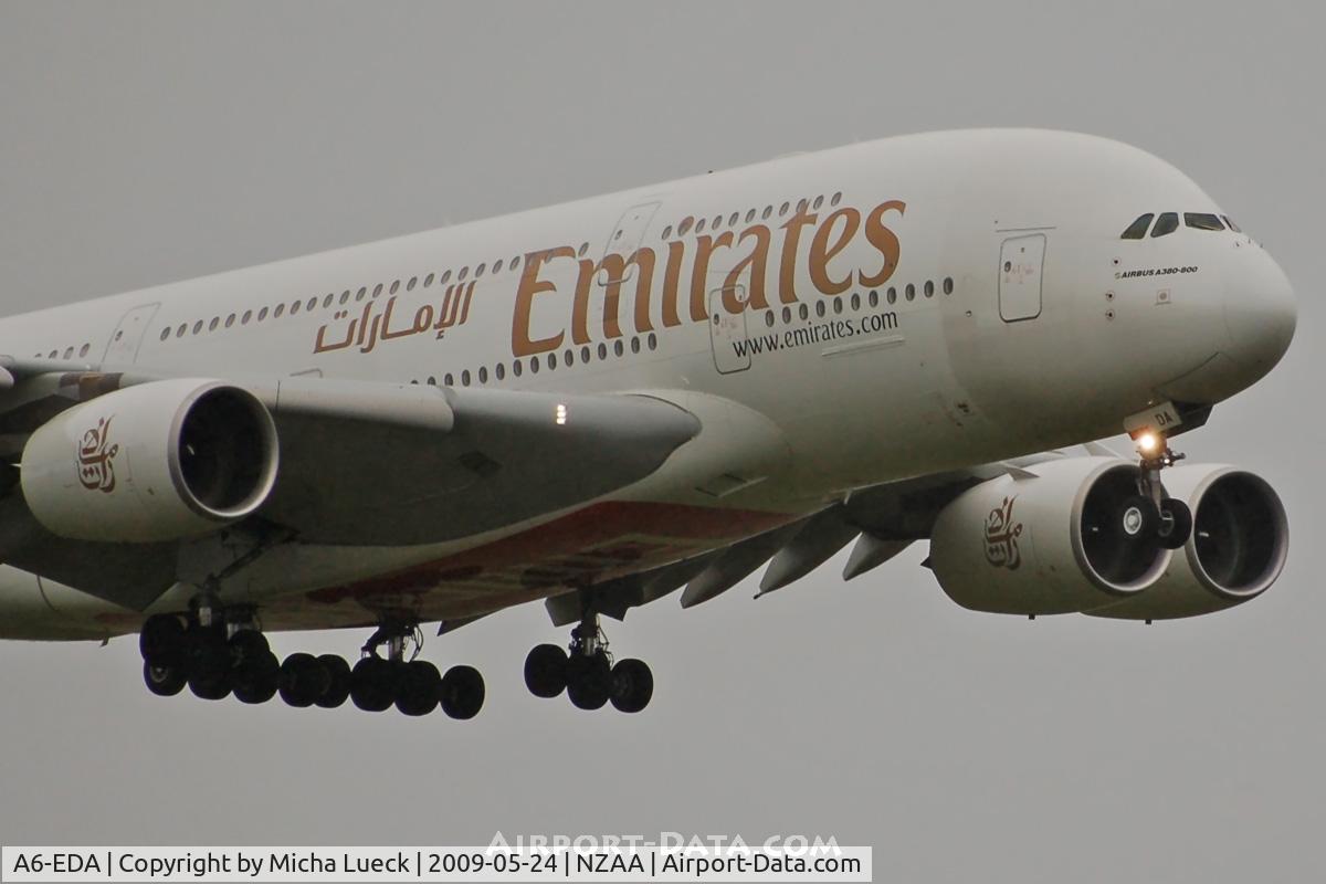 A6-EDA, 2007 Airbus A380-861 C/N 011, Shitty weather :(
