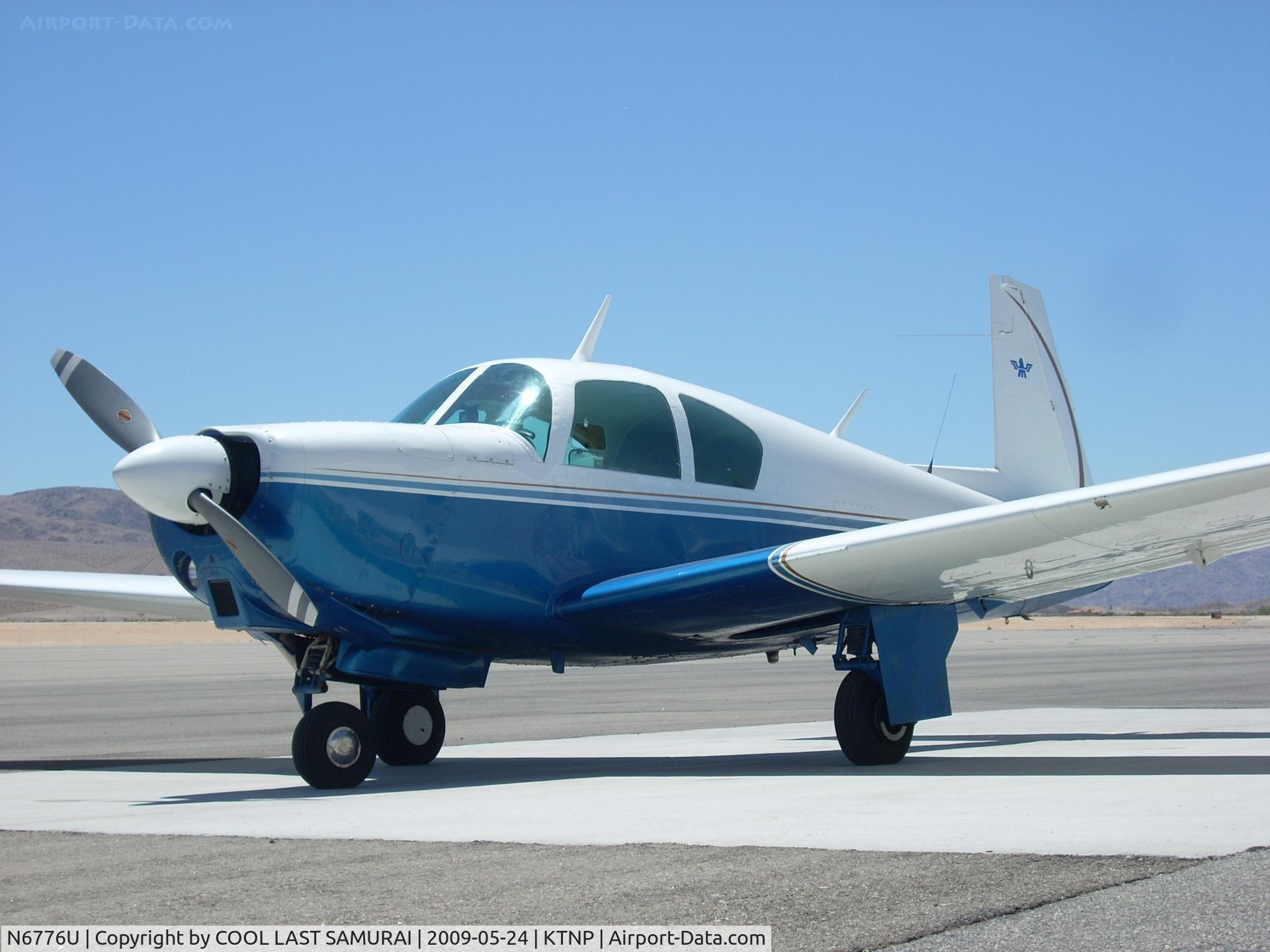 N6776U, 1963 Mooney M20C Ranger C/N 2498, 76U at TNP Fuel Pit