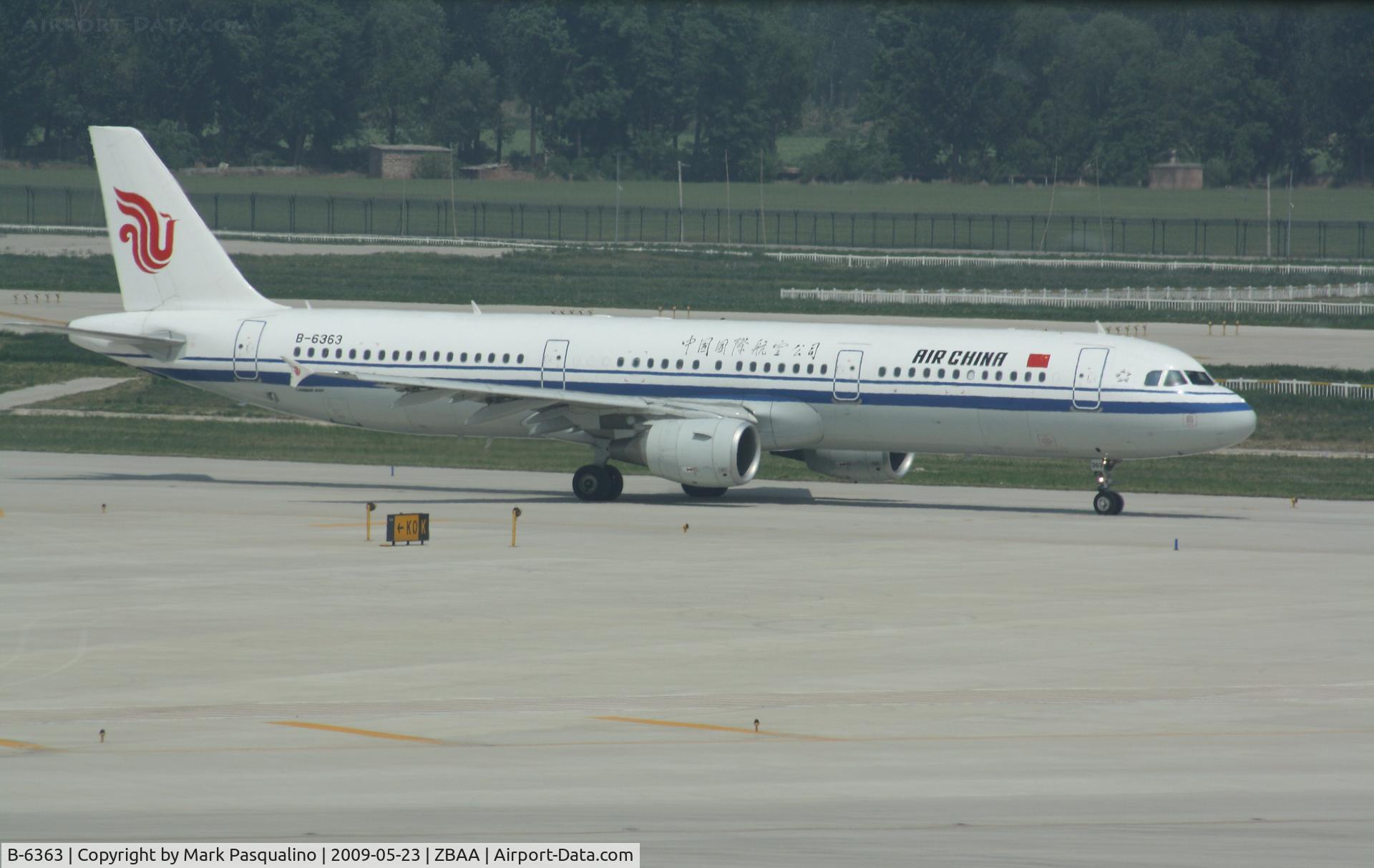 B-6363, 2008 Airbus A321-213 C/N 3653, Airbus A321-200