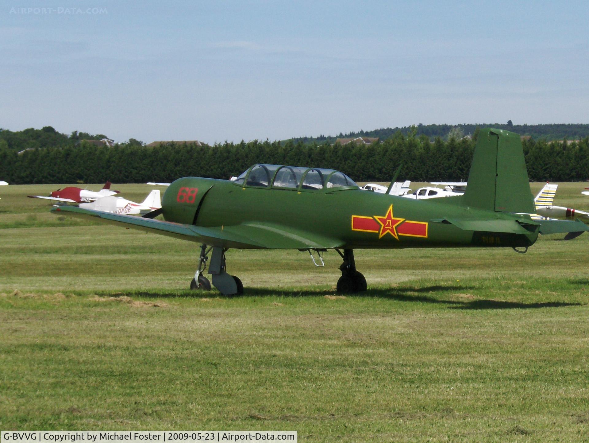 G-BVVG, 1966 Nanchang CJ-6A Chujiao C/N 2751219, Seen at White Waltham