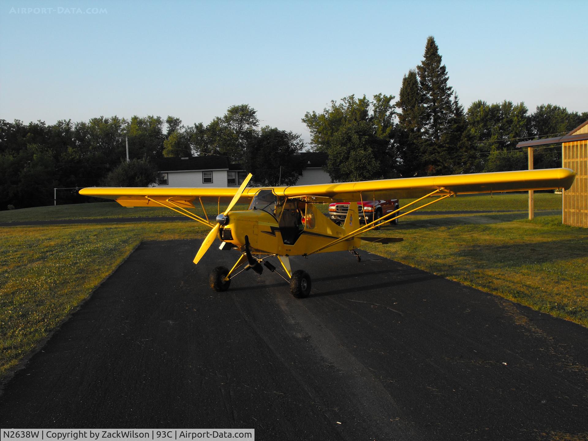 N2638W, 1984 Preceptor N-3 Pup C/N 1984, Ready to head to Oshkosh