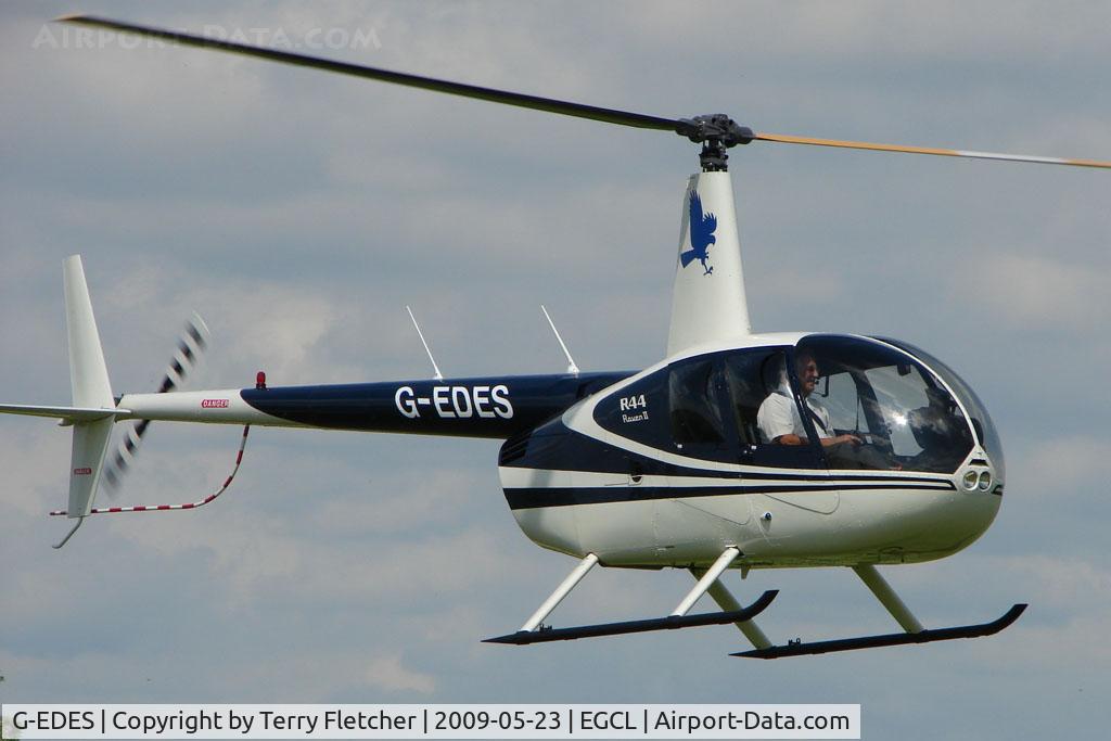 G-EDES, 2004 Robinson R44 Raven II C/N 10480, Robinson R44 II at 2009 May Fly-in at Fenland