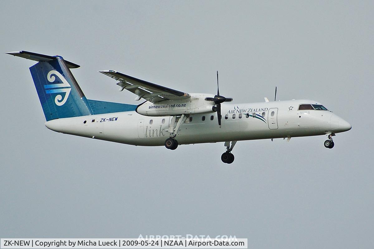 ZK-NEW, 2007 De Havilland Canada DHC-8-311Q Dash 8 C/N 648, On finals