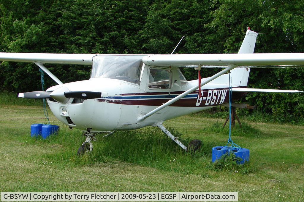 G-BSYW, 1976 Cessna 150M C/N 150-78446, Cessna 150M at Sibson