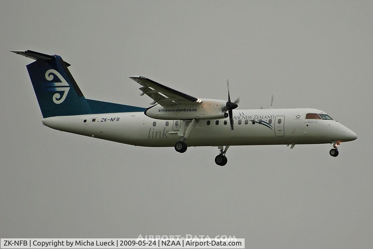 ZK-NFB, 2009 De Havilland Canada DHC-8-311 Dash 8 C/N 670, On finals