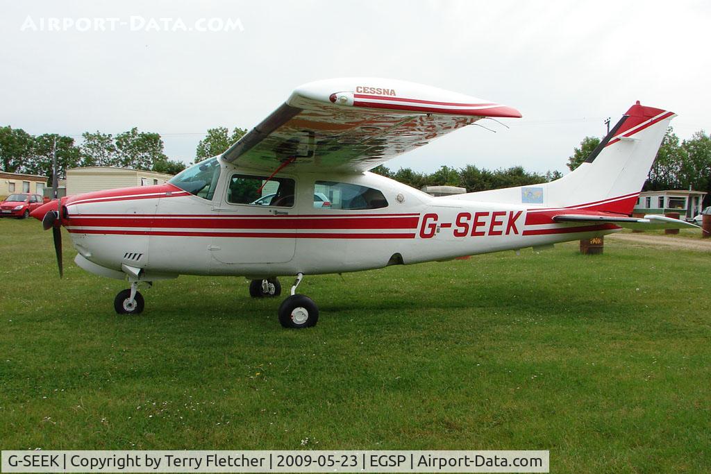G-SEEK, 1982 Cessna T210N Turbo Centurion C/N 21064579, Cessna T210N at Sibson