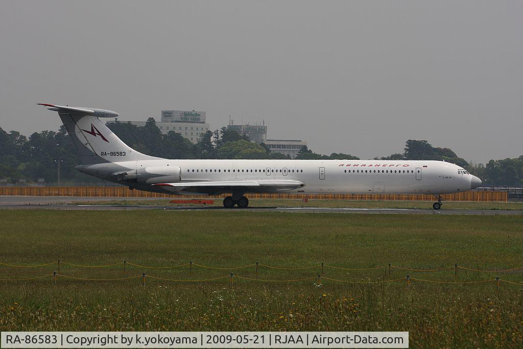 RA-86583, 1996 Ilyushin Il-62M C/N 1356851, Departed R/W16R